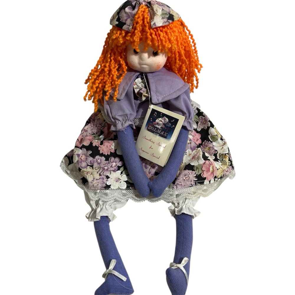 NWT (Deadstock) Vintage Dolmax Windup Musical‎ Doll